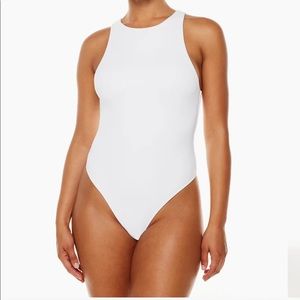 Aritzia babaton contour white bodysuit